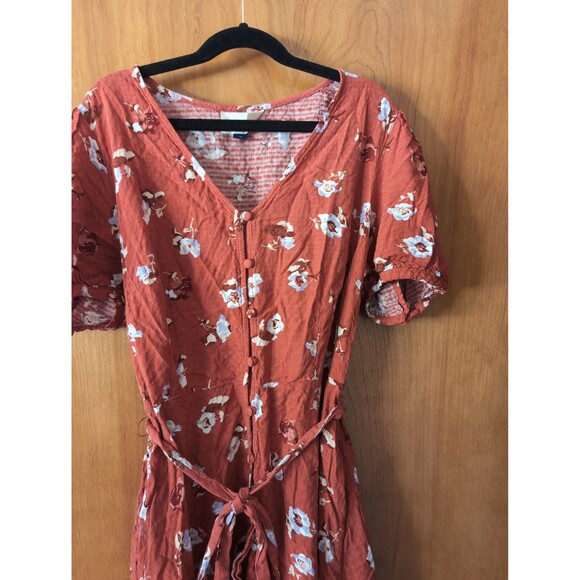 Floral dress size xs with pockets - Picture 2 of 5